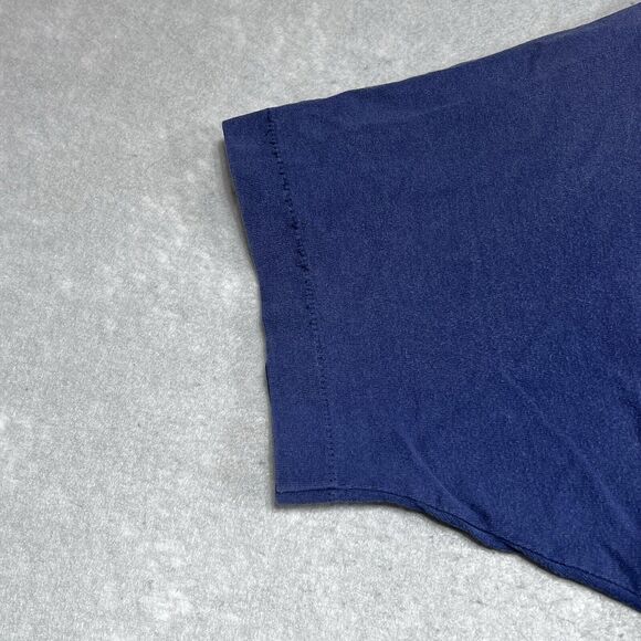 Xavier Musketeers Short Sleeve T-Shirt Men XL Blue College Single Stitc Made USA - Picture 10 of 13